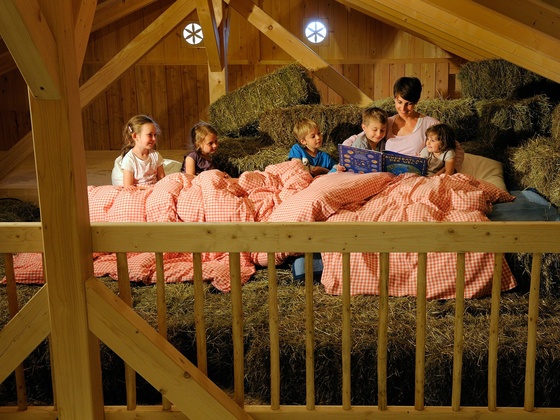 Übernachten im Kleintierhaus