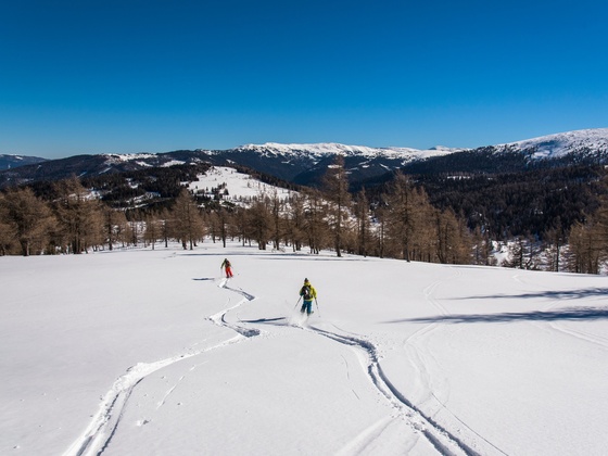 Skidurchquerung Nockberge-Trail, Etappe1
