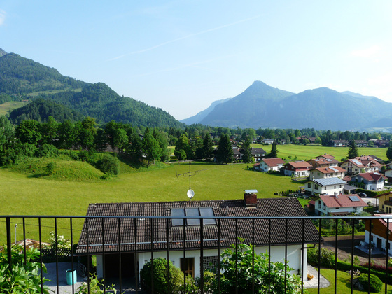 Traumhafter Blick in die Berge