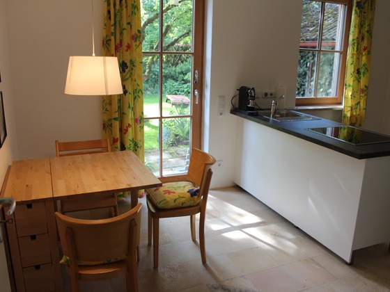 Sitzbereich Ferienwohnung Fuchs