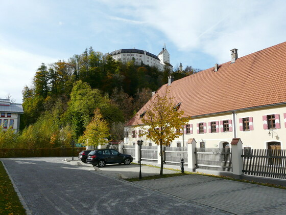 Parkplatz vor dem Haus