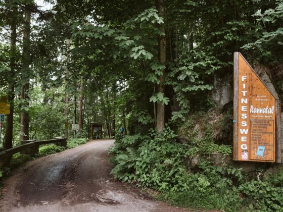 Eingang Fitnessweg