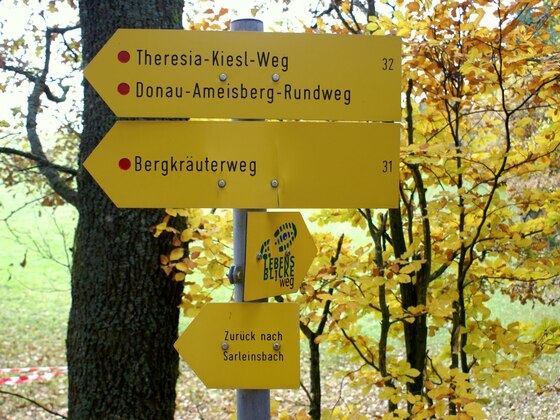 Wanderwegbeschilderung