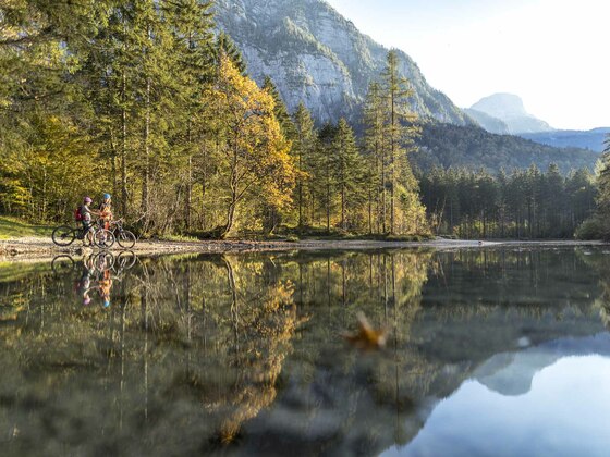Koppenwinkellacke in Obertraun einer der ruhigsten Orte im Salzkammergut