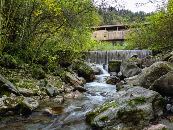 Rellsbach mit alter Illbrücke
