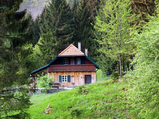 Jagdhütte um 650 m