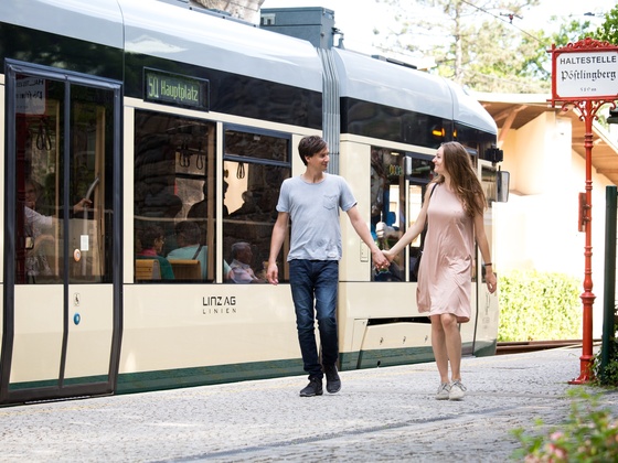 Pöstlingbergbahn Haltestelle am Pöstlingberg