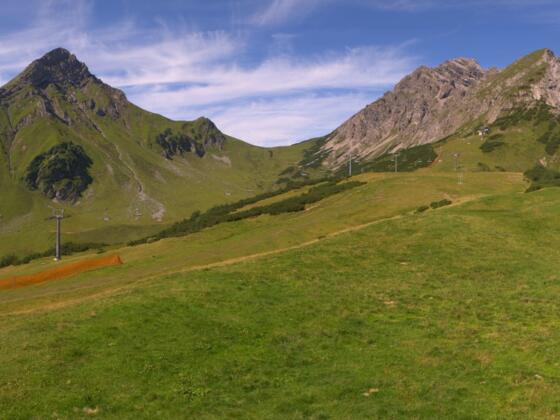 Blick Richtung Amatschonjoch