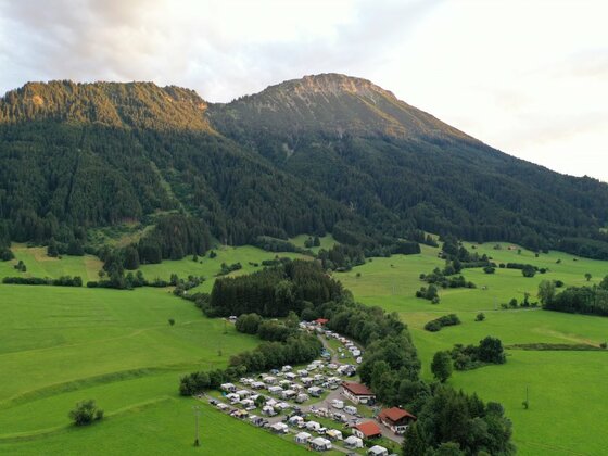Camping Pfronten mit Breitenberg