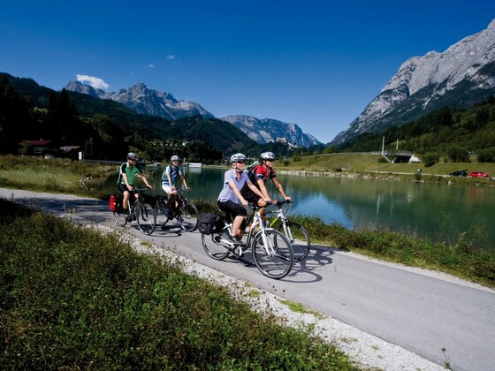 Tauernradweg bei Werfen
