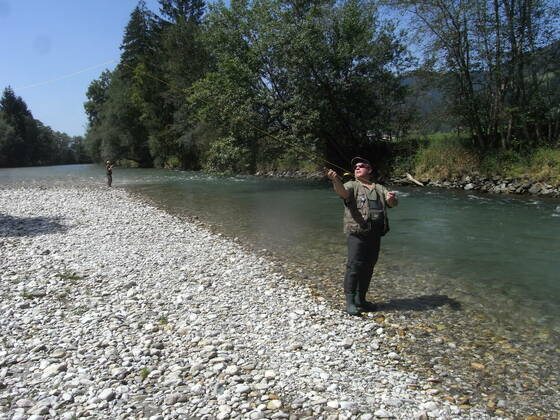 Fliegenfischen in Bad Ischl