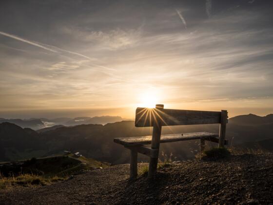 Sonnenaufgang am Wiedersberger Horn