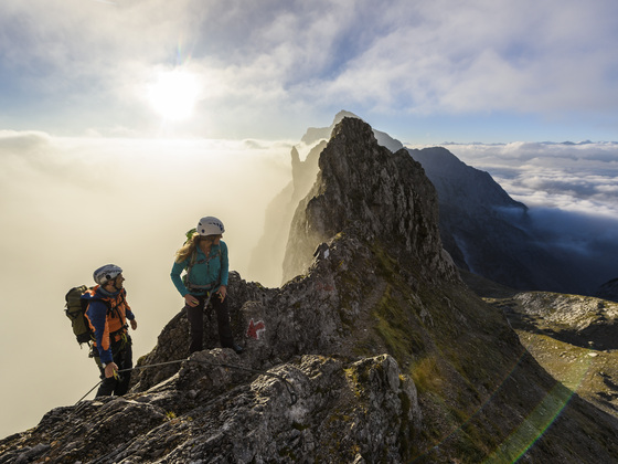 Lamsenspitze Klettersteig
