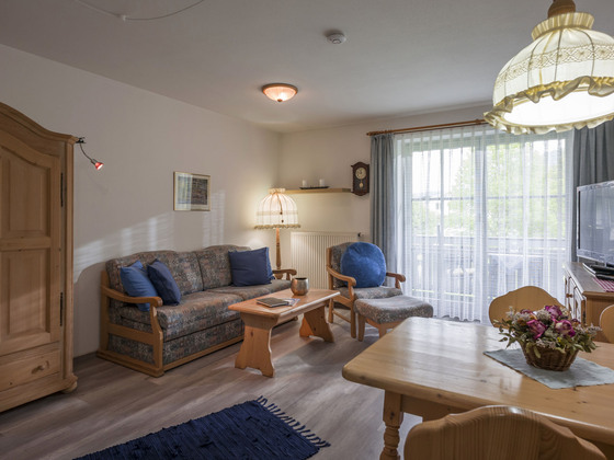 geräumiges Wohnzimmer