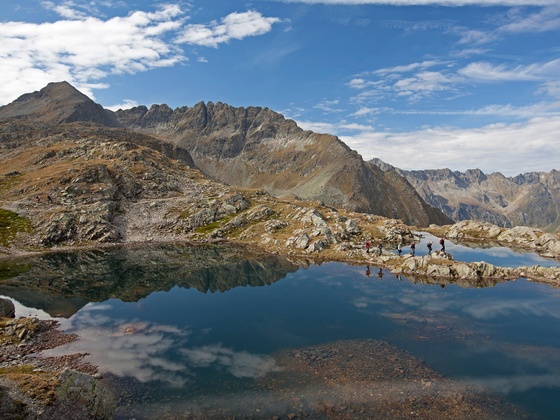 Klafferkessel Seenplatte in den Schladminger Tauern