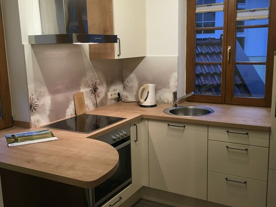 Küchenansicht 1 Ferienwohnung Angerer