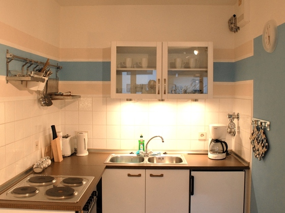 Küchenzeile Ferienwohnung Pohl