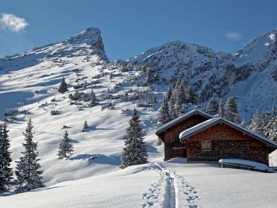 Auf dem Weg zur Stuibenhütte