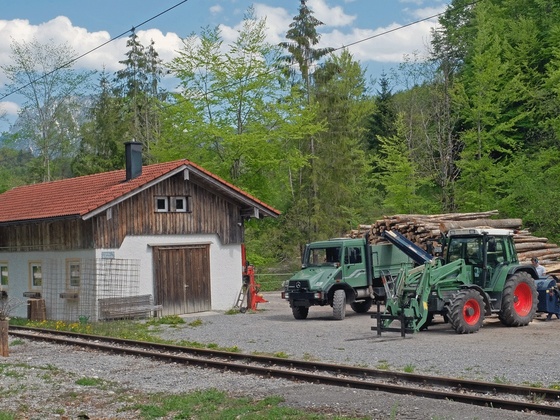 Alte Schmiede - Station 15 Kieferer Energiewanderweg