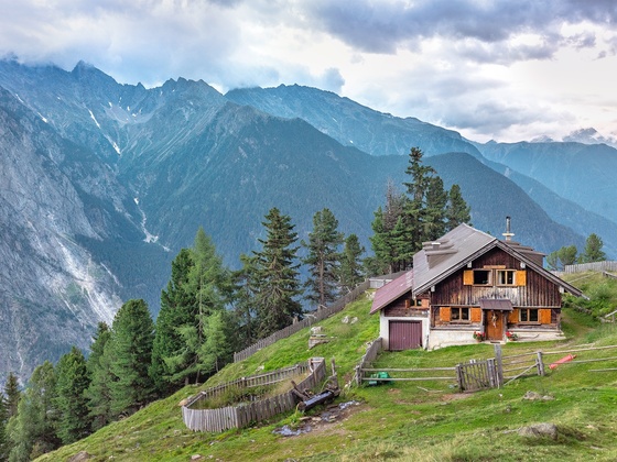 Armelenhütte, 1747m