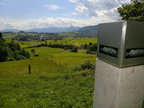 Eingangsstele Pfronten