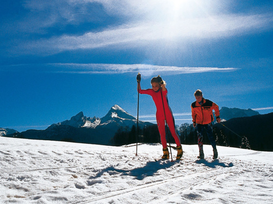 Loipe Hochschwarzeck/Ramsau