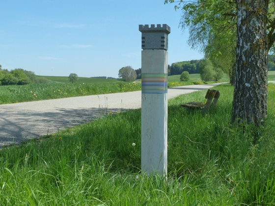 Eingangsstele Mindelheim