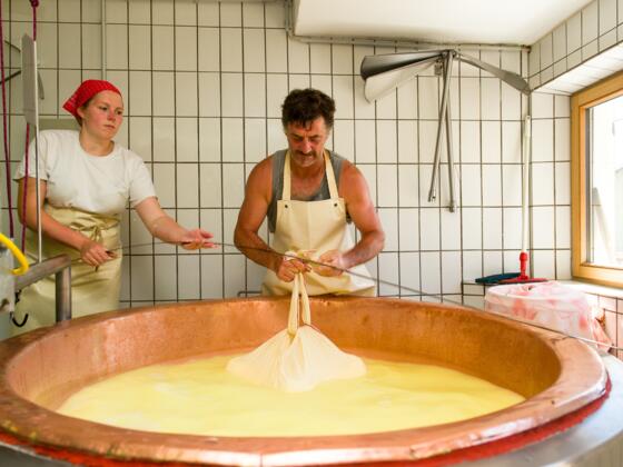 Sennküche Untere Saluveralpe, Laterns