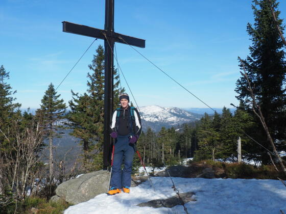 Hochficht 1338m mit Plöckenstein