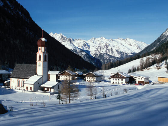 Winter in Gries