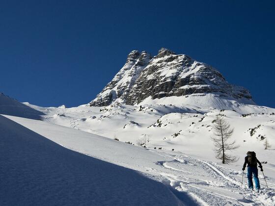 Aufstieg zum Skihörndl