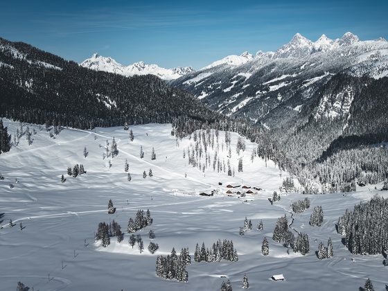 Winterwanderweg Gnadenalm