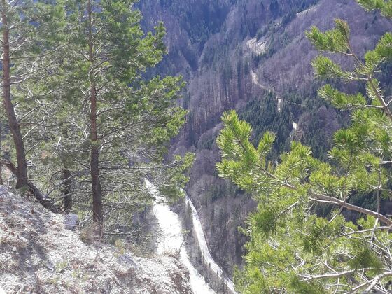 Brandenberg Blick auf Brandenberger Aache