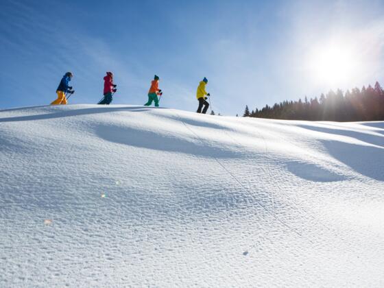 Schneeschuhwandern im Montafon