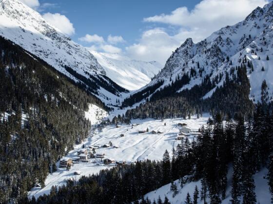 Blick nach Vergalden