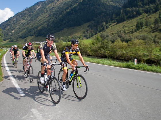 Rennradfahren am Hochkönig