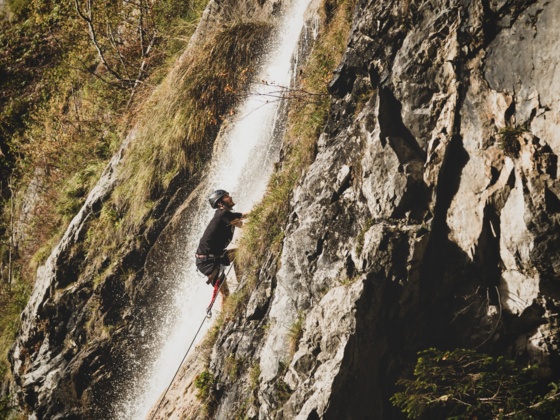 Klettersteig Wasserfall St. Anton im Montafon