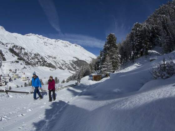 Winterwandern - Sölden