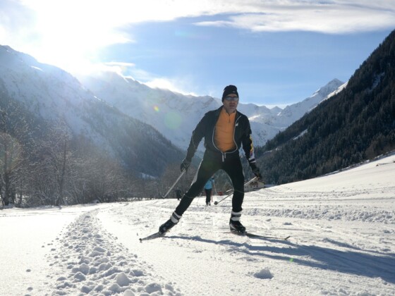 Skatin Loipe in Gschnitz, Wipptal