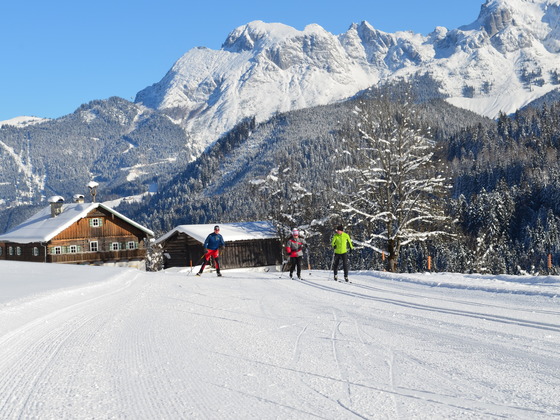 Göglgut Start der Panoramaloipe