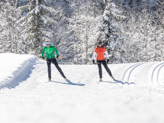 Skating in Au-Schoppernau