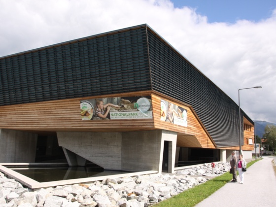 Das Nationalparkzentrum des Nationalparks Hohe Tauern.