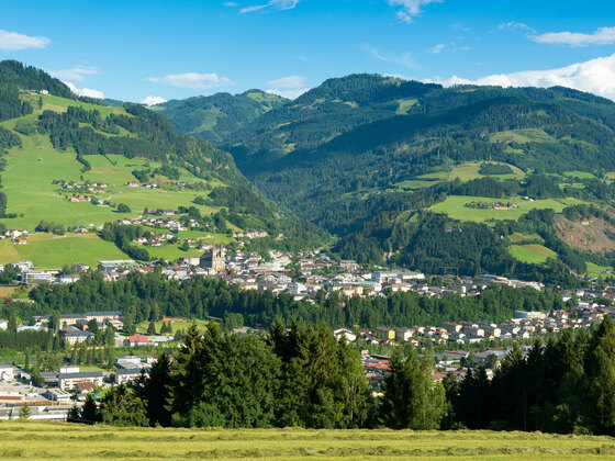 Talansicht Richtung Hahnbaum