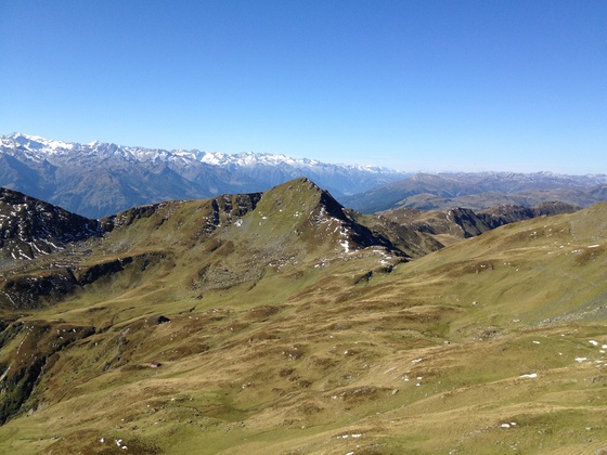 Wunderschöne Almenlandschaft bei der Sintersbachscharte