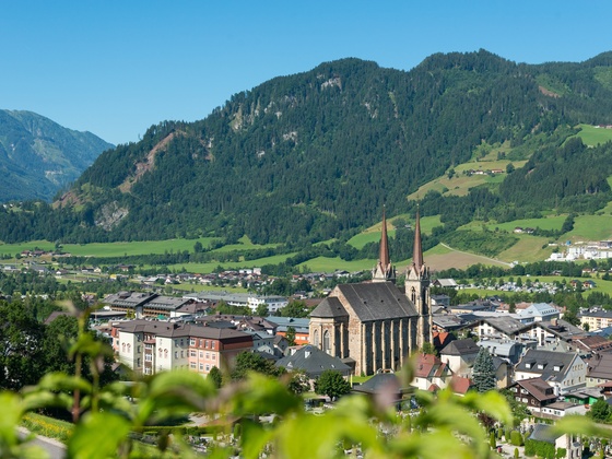 Talansicht mit Pongauer Dom