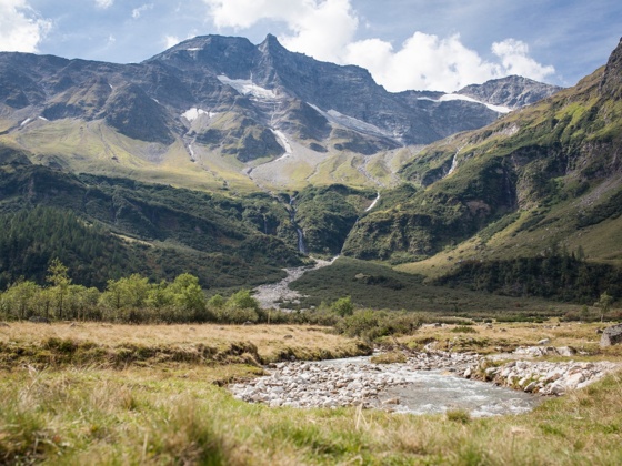 Blick auf den Hohen Sonnblick