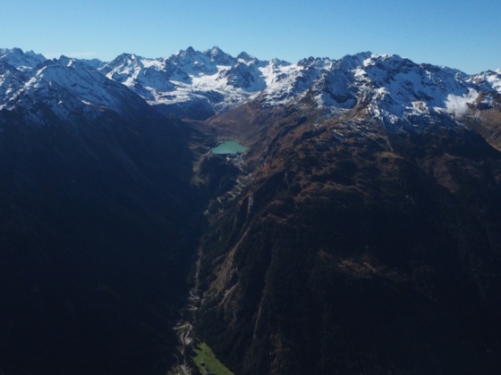 Blick in die Silvretta von der Versallspitze