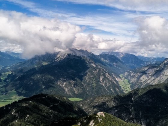 Aussicht nach Saalfelden