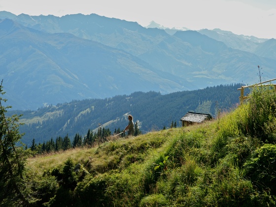 Blick in das Salzachtal