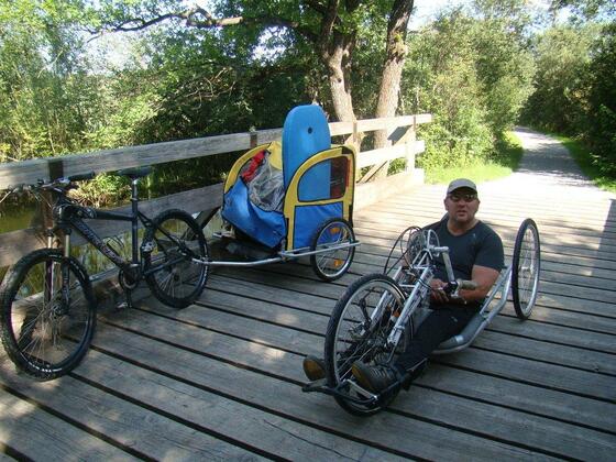 Mit dem Handbike durch das Chiemsee-Alpenland
